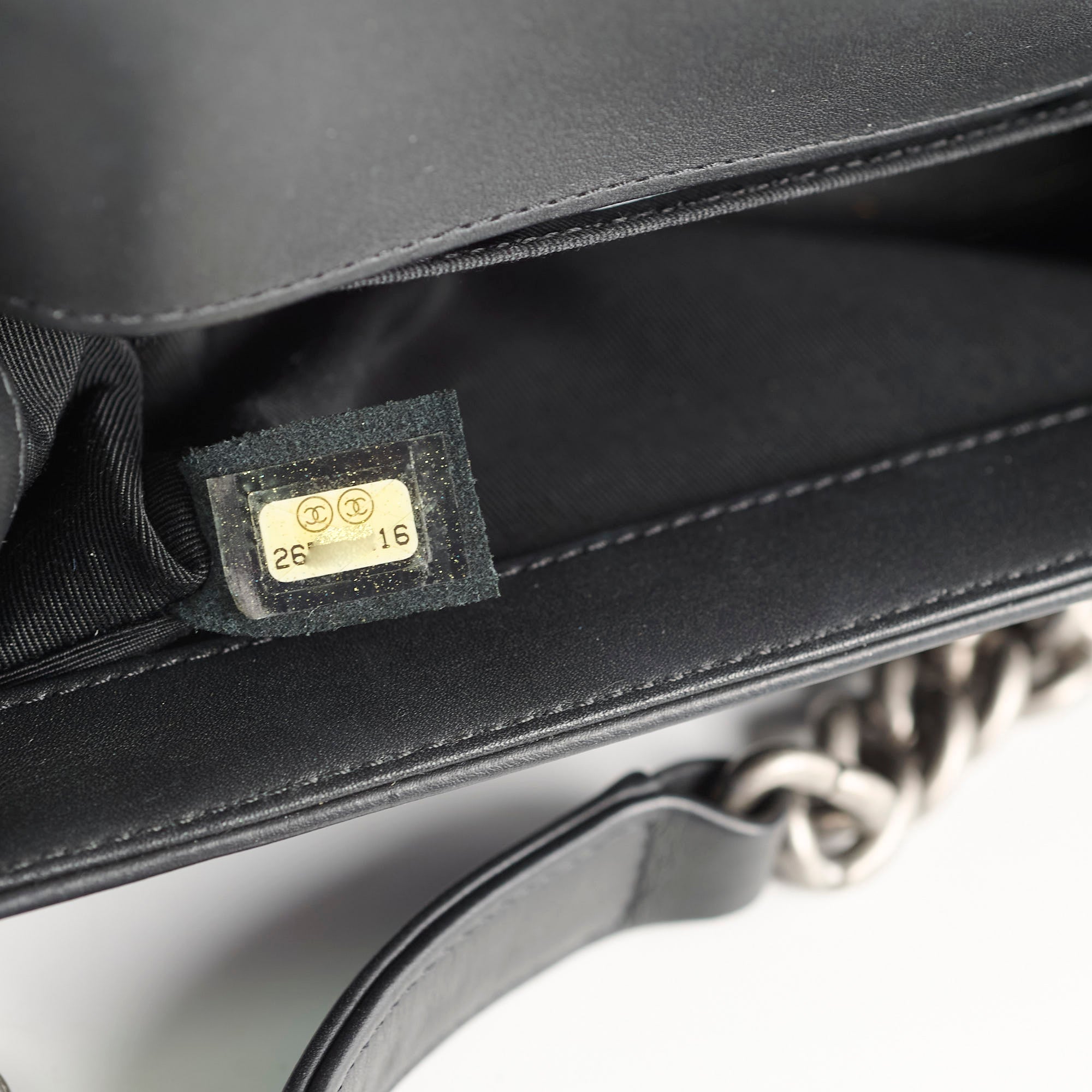 Chanel Boy Small Lambskin Leather Handbag in Black/Bronze Metallic - Luxury Crossbody Bag for Women, Perfect for Evening Events & Date Nights