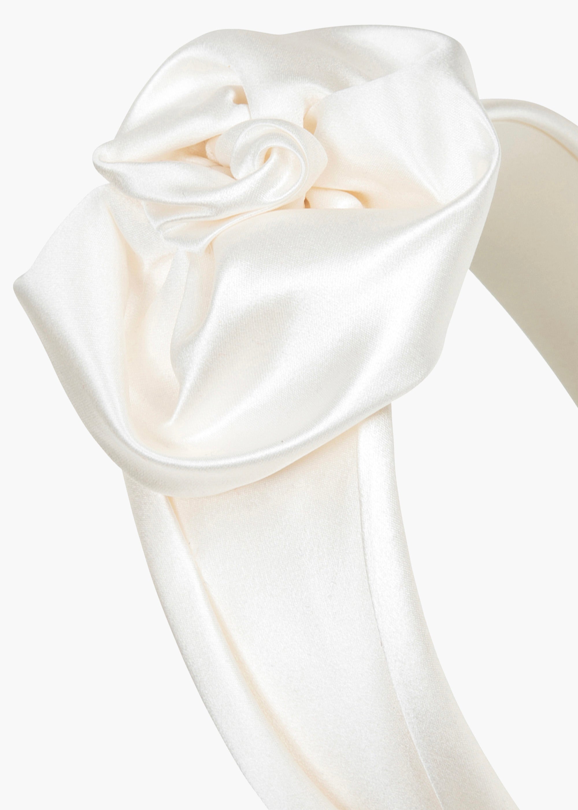 Rosalina Headband for Women - Soft Cream Hair Band for Sports, Yoga, Workouts & Everyday Wear