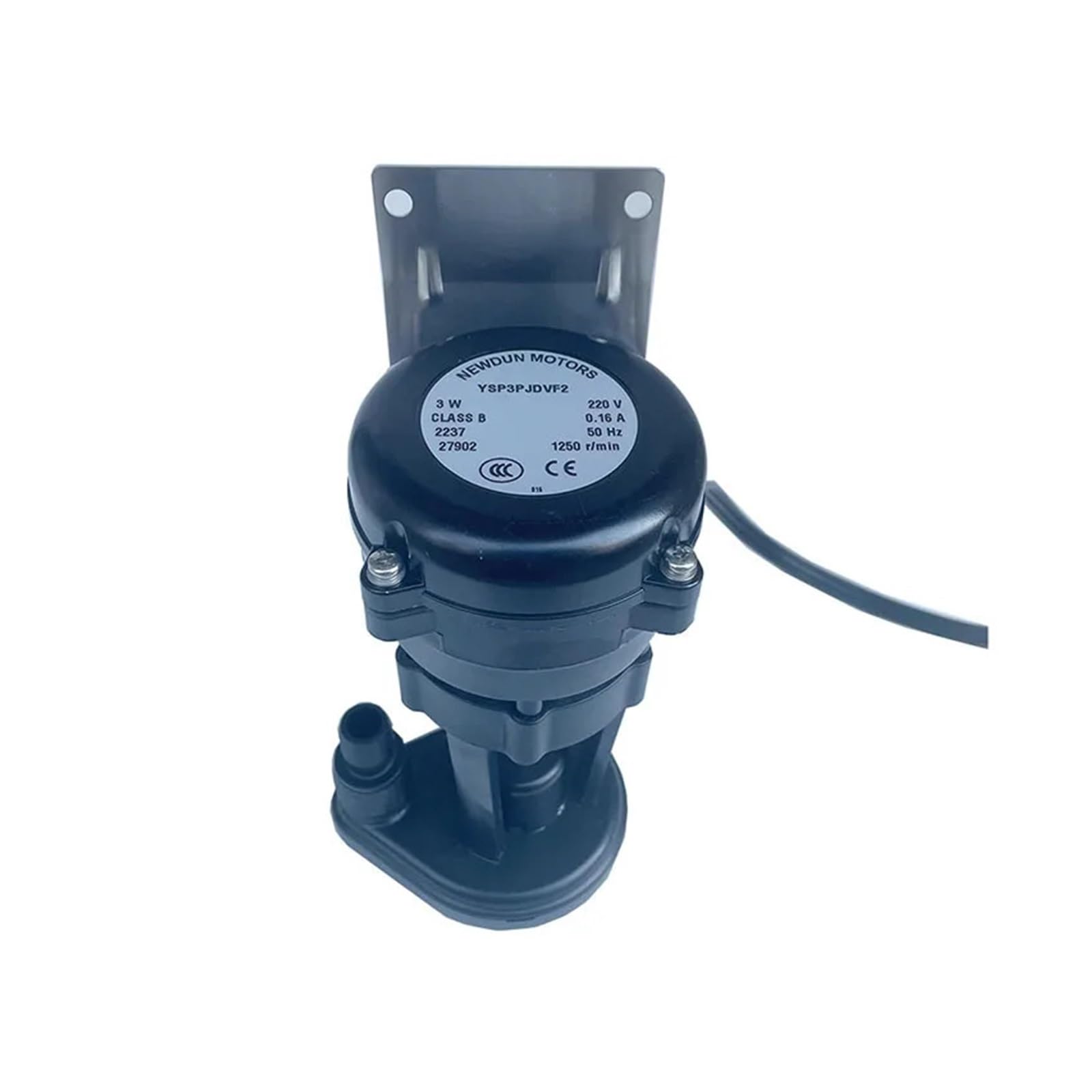 220V 3W Ice Maker Water Pump Motor - YSP3P JDVF2, 1250RPM, 0.16A, 50Hz - Replacement Pump for Commercial Ice Machines & Refrigeration Systems