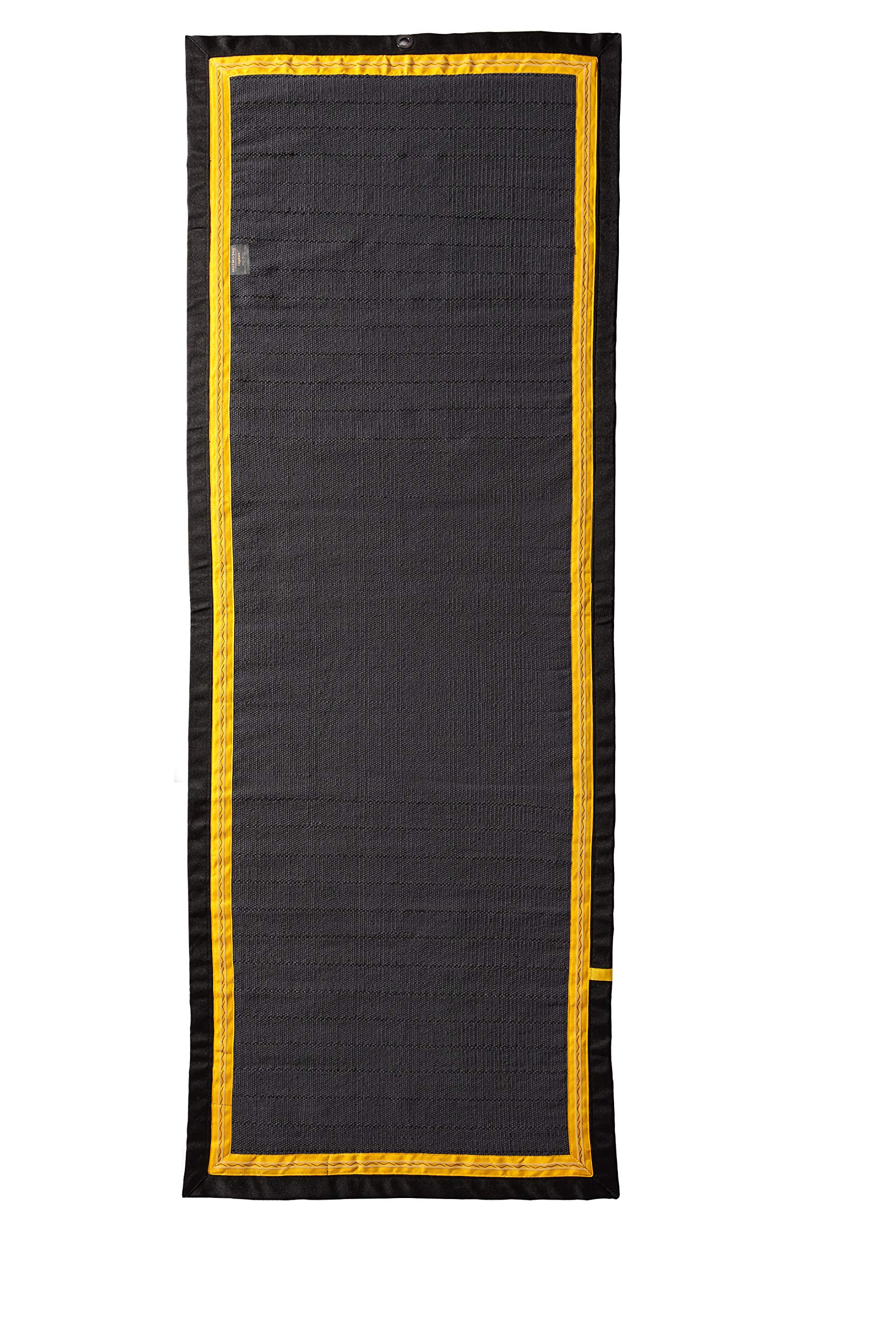 Non-Slip Yoga Mat Towel for Hot Yoga - Ultra Grip & Odor Resistant Alternative to Yoga Rugs - Perfect for Bikram, Ashtanga & Home Workouts
