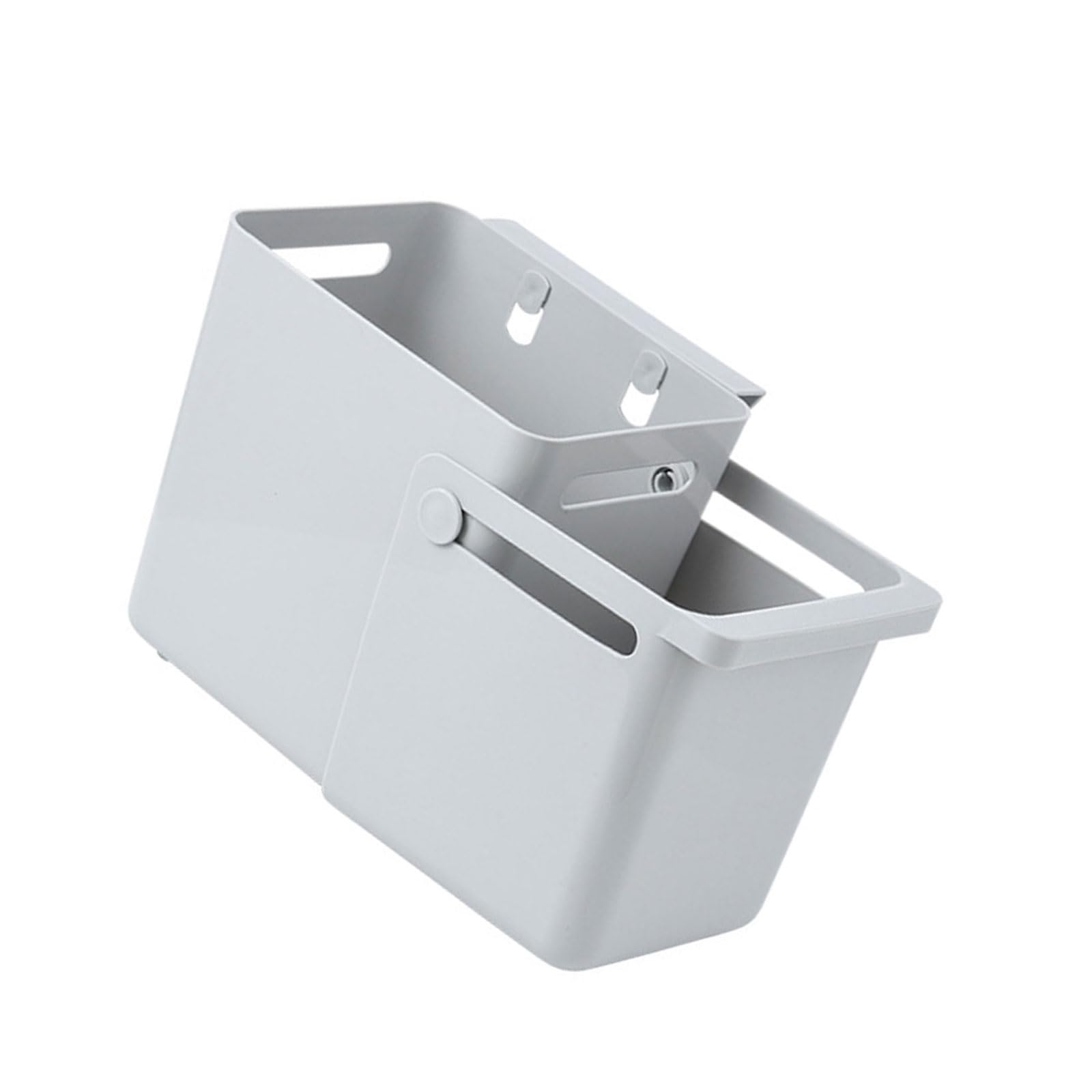 Large Capacity Telescopic Kitchen Trash Can - Hanging Garbage Bin for Bathroom, Office, Hotel & Home Decor | Space-Saving Waste Basket for Small Spaces, Under Sink & Cabinet Storage