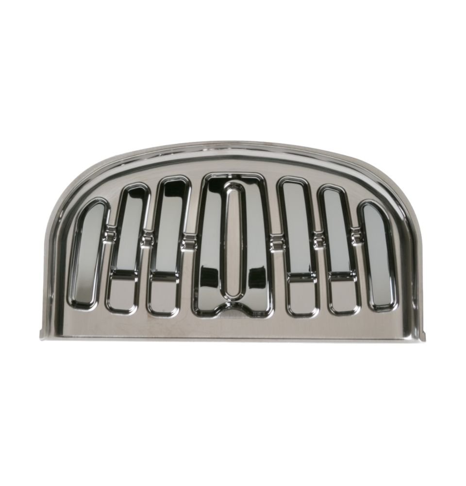 ForeverPRO WR17X12206 Stainless Steel Grill Recess Replacement for GE Refrigerator - Compatible with AP3958399, WR17X12206, 1206515, AH1483313 - Perfect for Kitchen Refrigerator Repair & Maintenance