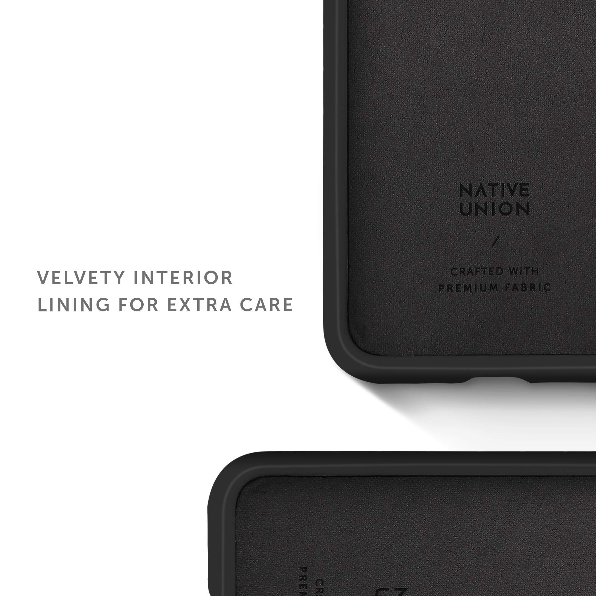 Native Union Clic Canvas Case & Belt Cable Bundle for iPhone 11 Pro Max - Rose Gold | Ultra-Strong 4ft Reinforced Lightning to USB Charging Cable | Perfect for Travel, Work & Everyday Protection
