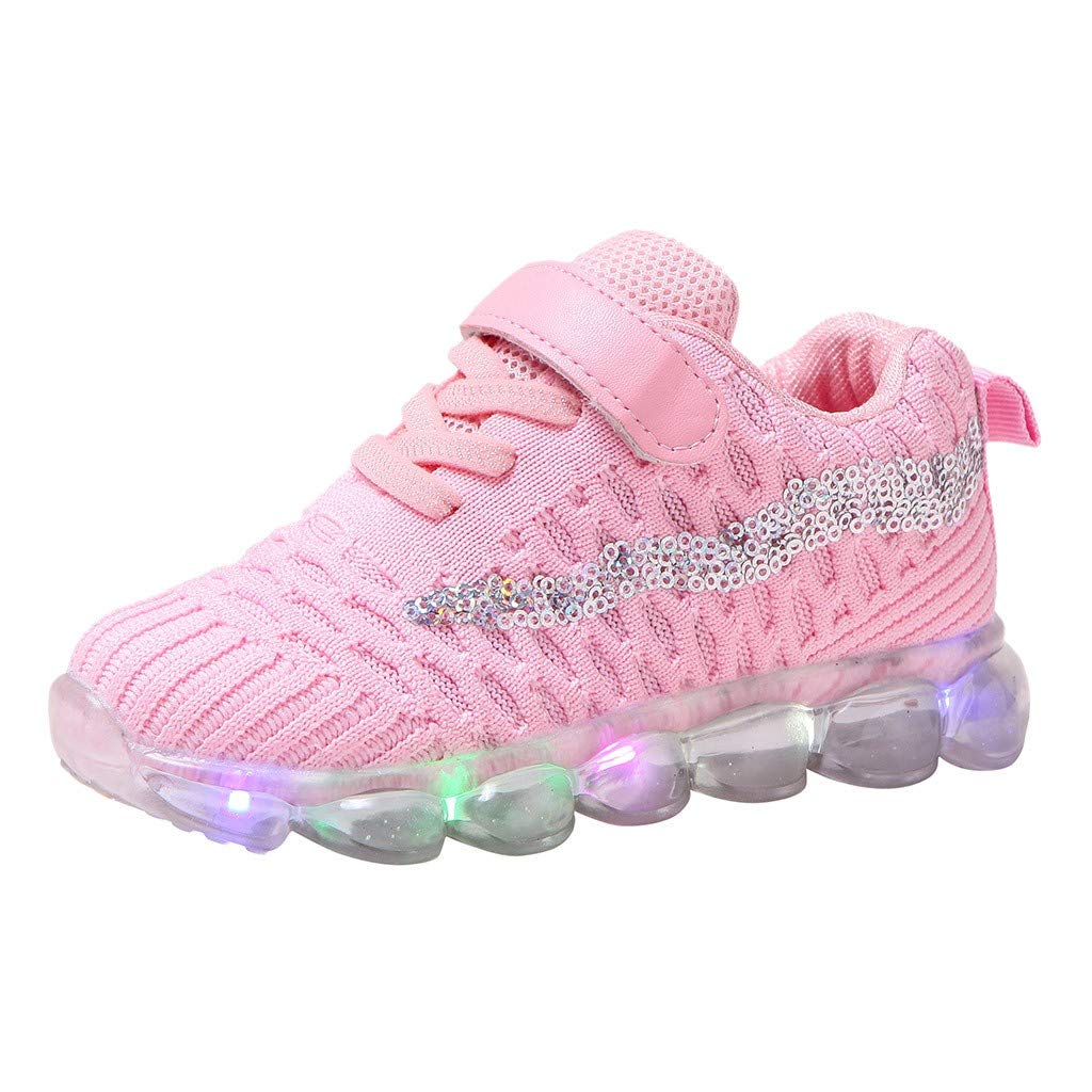 **Toddler Light Up Sneakers for Baby Boys & Girls - White LED Running Shoes for Kids, Non-Slip Swim & Casual Play Shoes - Perfect for Pool, Beach, Park & Outdoor Activities**