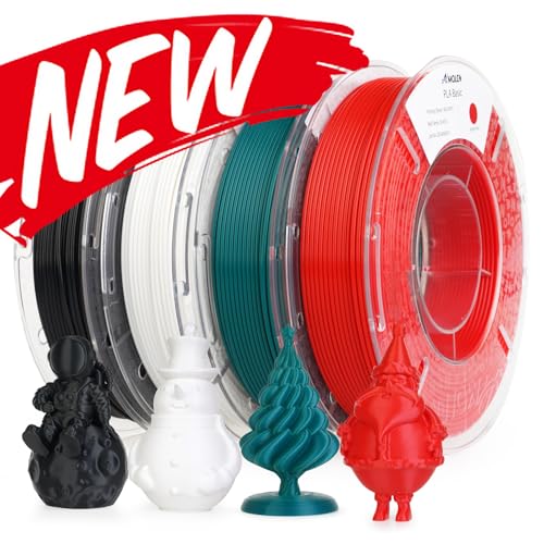 Pla Basic 250g*4--black/White/Red/Green
