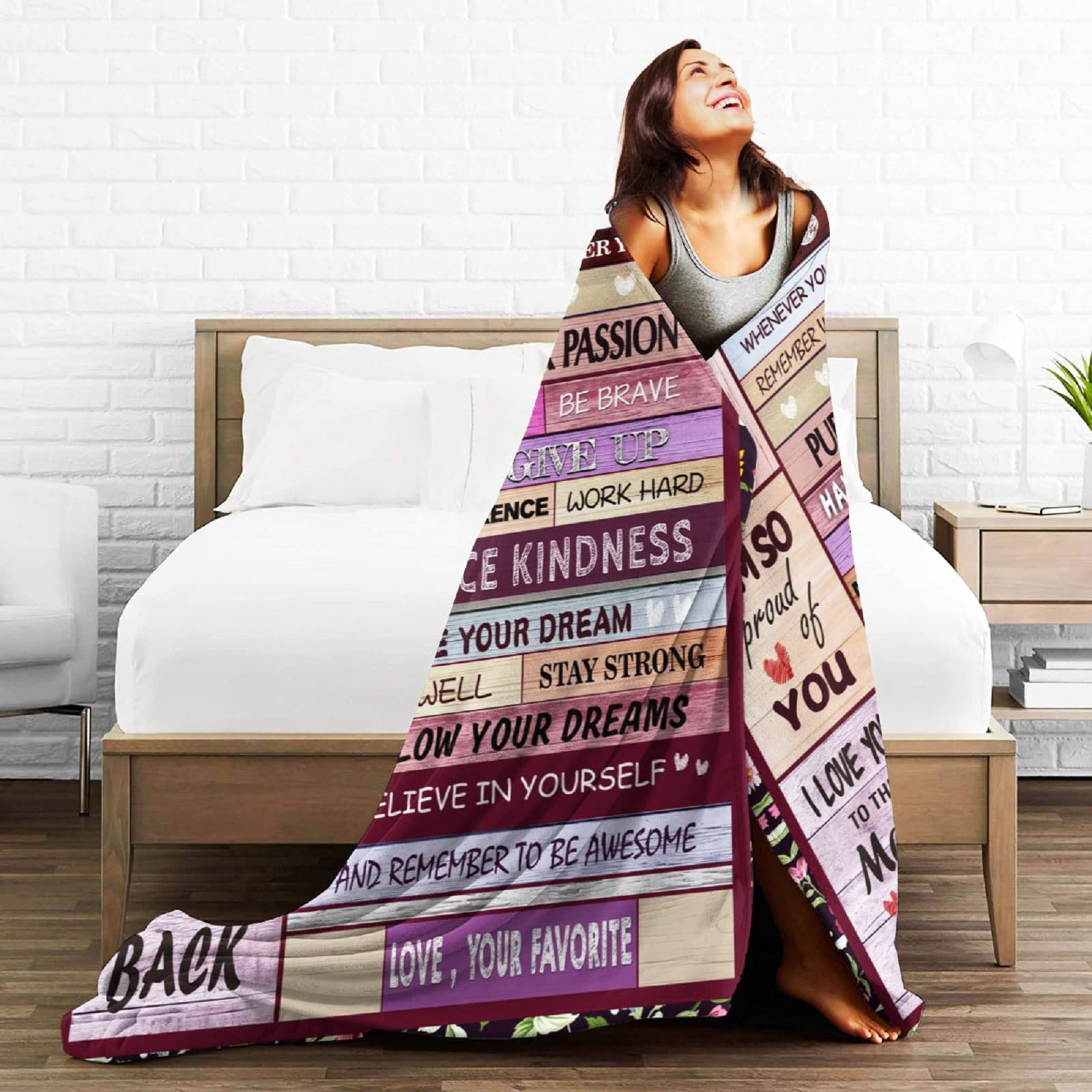 Premium Flannel Throw Blanket 80