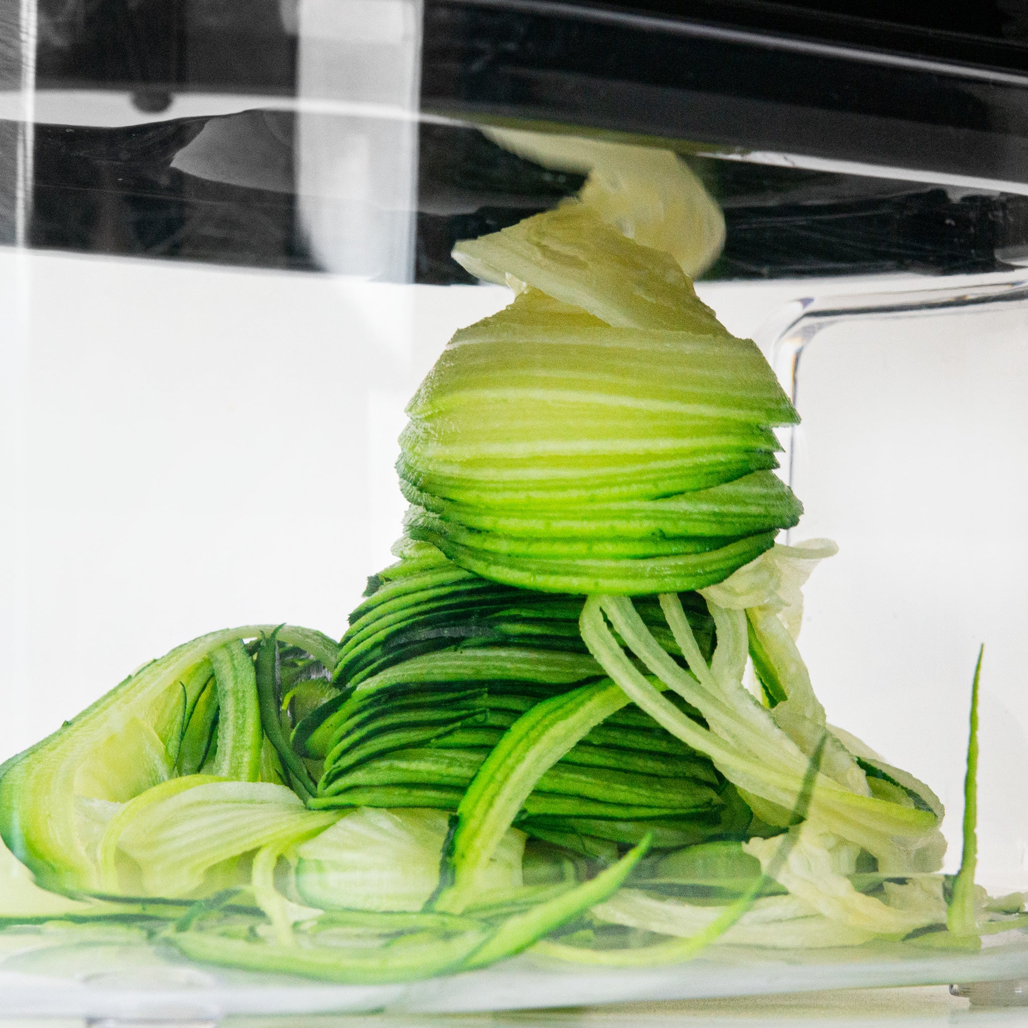 Shine Kitchen Co.® Electric Spiralizer - Vegetable & Fruit Spiral Slicer for Healthy Noodles, Zucchini Pasta, Sweet Potato Curly Fries - Perfect for Low-Carb, Keto, Vegan Diets & Meal Prep