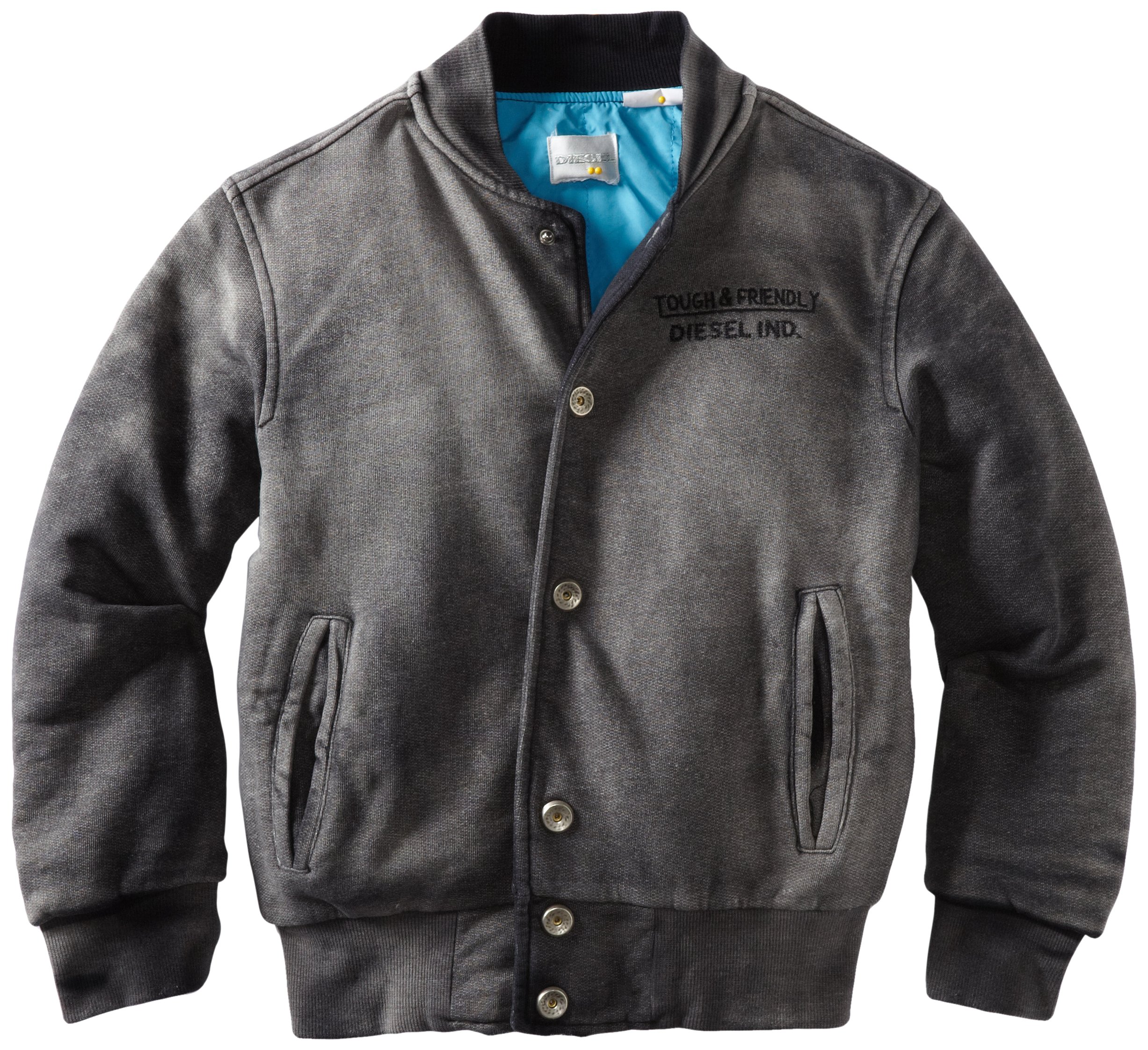 Diesel Big Boys' Sasha Sweat Jacket - Stylish Fleece Hoodie for Teens, Boys & Youth | Perfect for School, Casual Wear & Outdoor Activities