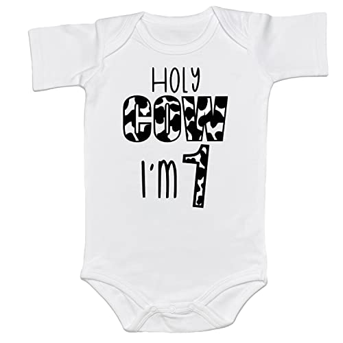 Cow One-Short Sleeve Romper