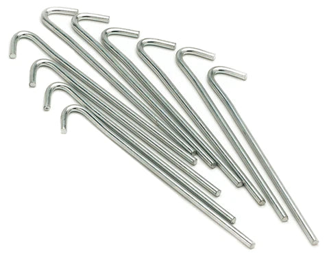 Uwin 7 Wire Tent Pegs - Heavy Duty Camping Stakes (Set of 10) for Backpacking, Hiking & Outdoor Adventures