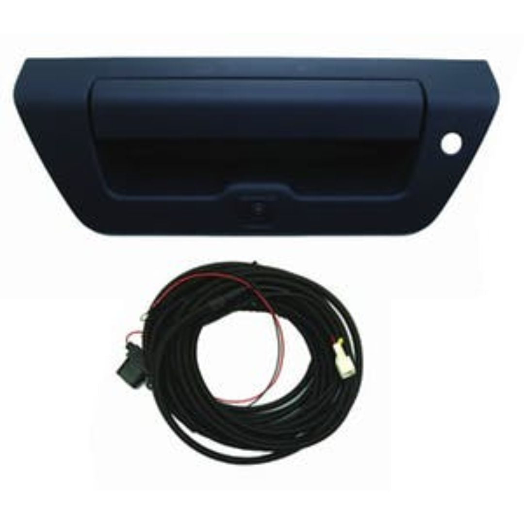 Ford F-150 Tailgate Handle Backup Camera with Dynamic Parking Guide Lines (2015 & Up) - Crux CFD 15KM - Perfect for Parking Assistance & Truck Safety