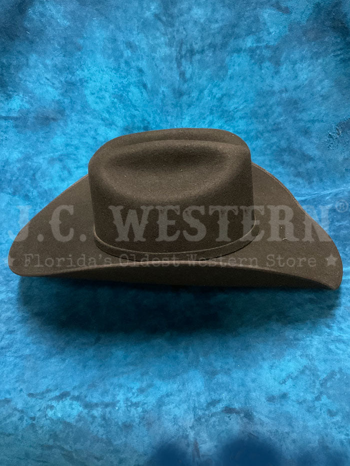 Resistol RWHRSEB 084207 4X Felt Western Cowboy Hat - Black Horseshoe Bound for Men | Perfect for Rodeo, Ranch Work & Country Fashion