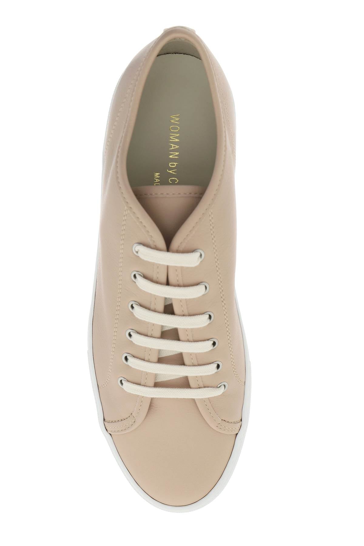 Common Projects Leather Tournament Low Super Sneakers - Men's Premium Minimalist White Leather Sneakers for Casual Wear & Street Style