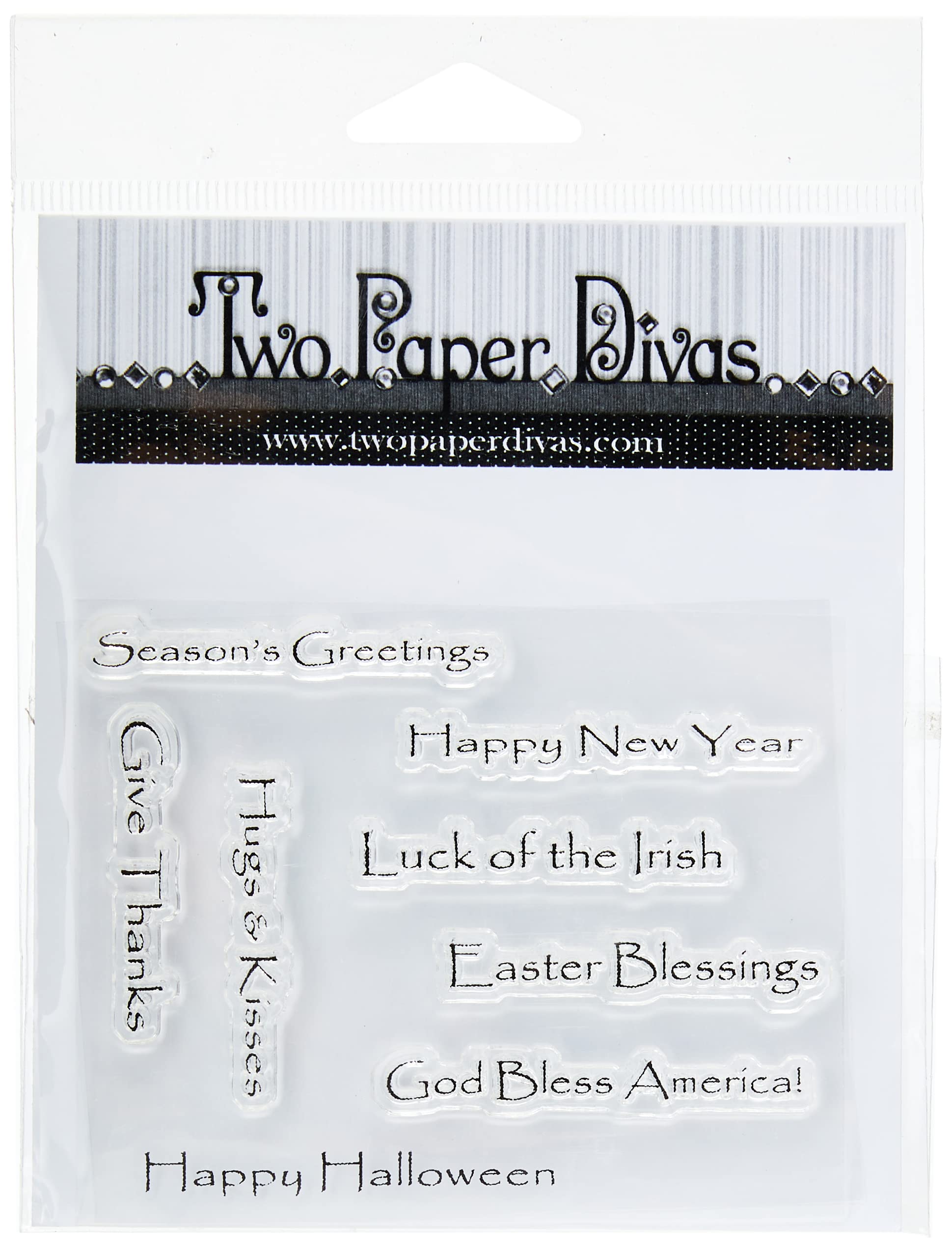 6x4.5 Inch Clear Stamps for Scrapbooking - Banner Design #4 - Perfect for DIY Cards, Journals, and Craft Projects