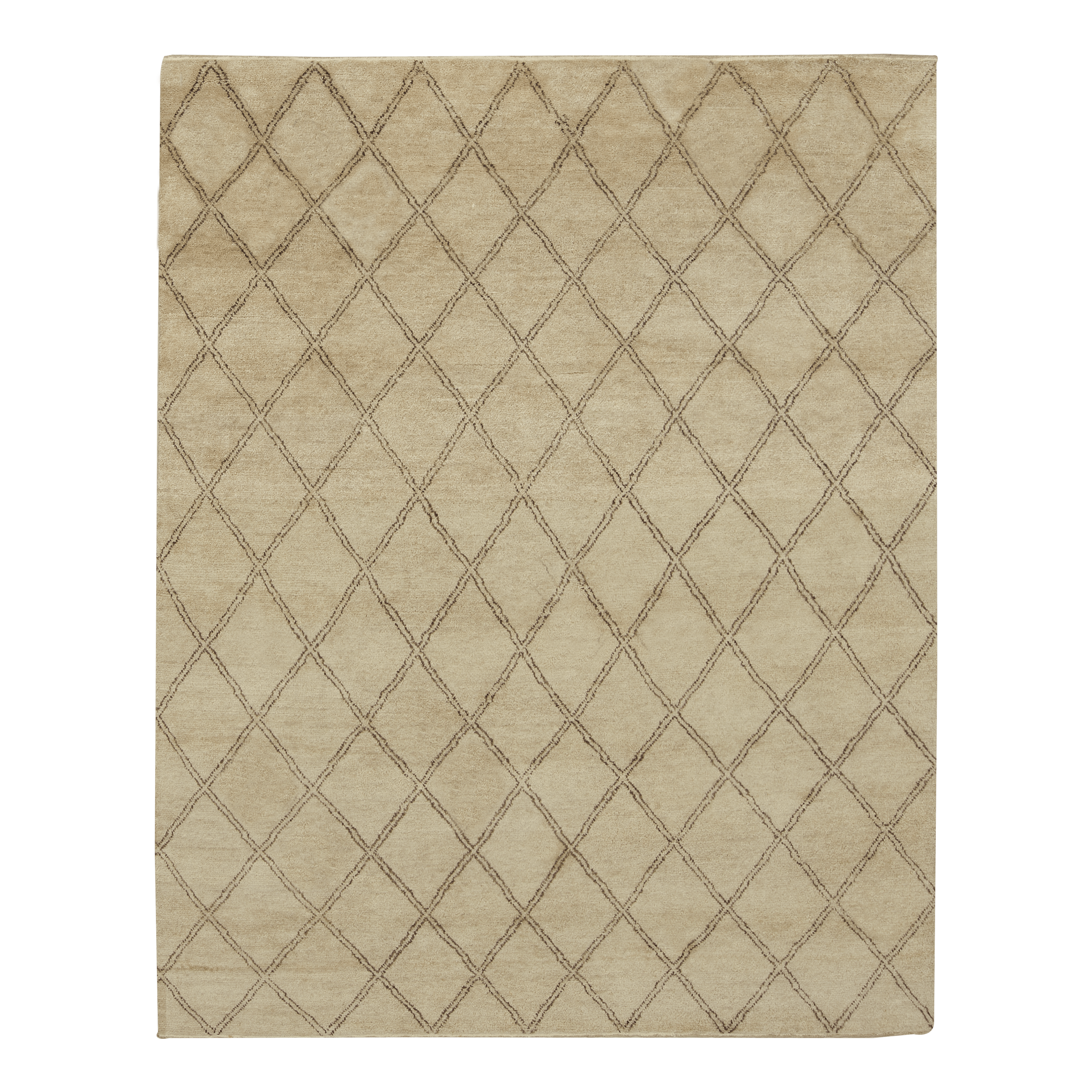 Arbi Beige/Brown Area Rug - Soft and Durable Non-Slip Living Room Carpet - Perfect for Bedroom, Home Decor, and High Traffic Areas