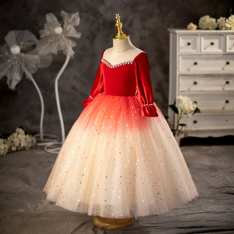 Sparkly Sequin Princess Dress for Baby Girls - Toddler Birthday Party Outfit | Perfect for Birthday Celebrations, Photo Shoots & Special Occasions