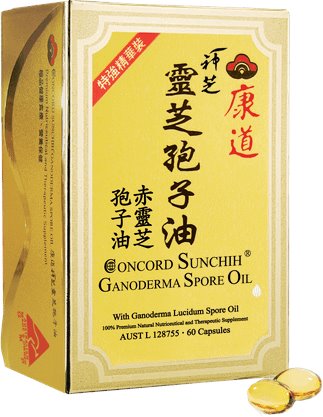Premium Concord Sunchih Ganoderma Spore Oil - 100% Pure Organic Reishi Mushroom Extract for Immune Support & Wellness - Perfect for Daily Health Boost, Stress Relief & Detox