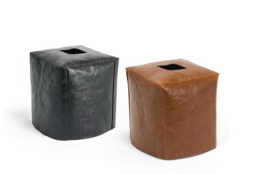 FOH Austin Tissue Box Cover - 4 Pack | Decorative Tissue Holder for Home, Office & Bathroom | Stylish & Functional Home Décor Accessory