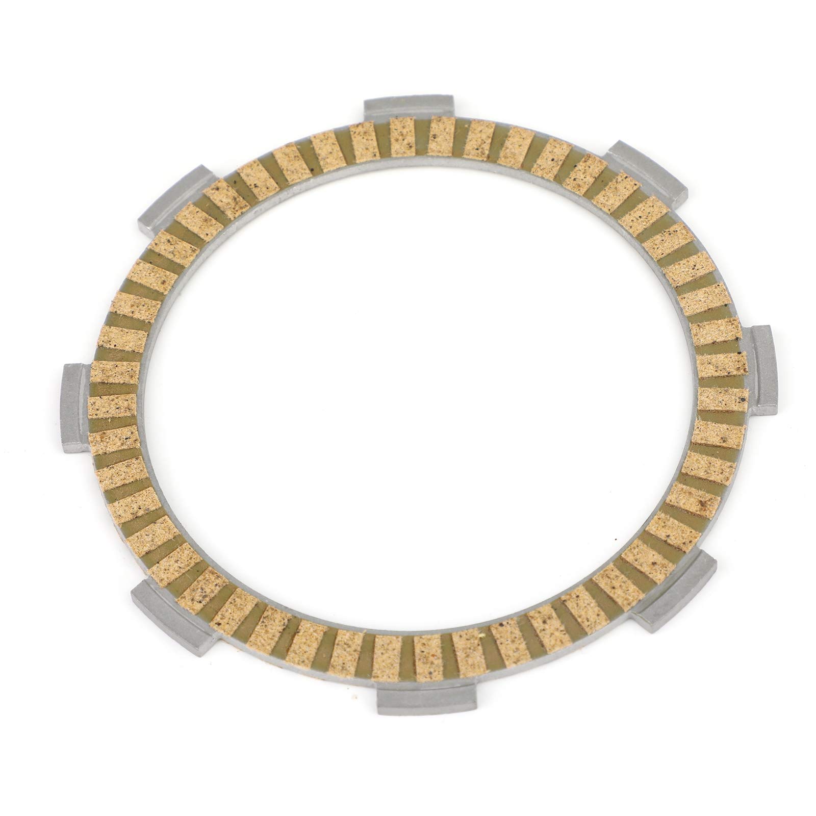 Bruce & Shark Clutch Kit Steel & Friction Plates for Kawasaki KLX125 KLX140 KLX150 D-Tracker 2008-2018 - Off-Road Motorcycle Replacement Parts for Dirt Bikes & Trail Riding