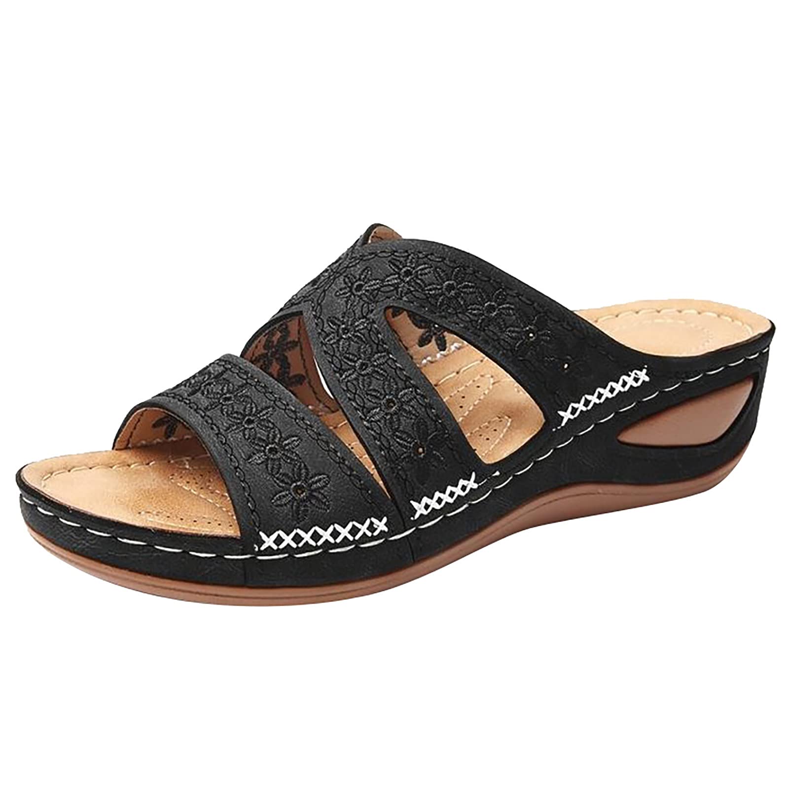 Vintage Women's Flip Flop Sandals - Comfortable Casual Summer Slippers for Ladies | Perfect for Beach, Poolside, and Home Relaxation