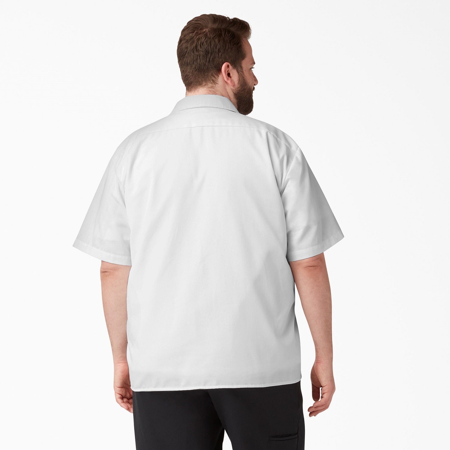Dickies Men's Short Sleeve Work Shirt - Durable Cotton Button Down Shirt for Construction, Landscaping & Outdoor Work | Comfortable & Breathable Workwear