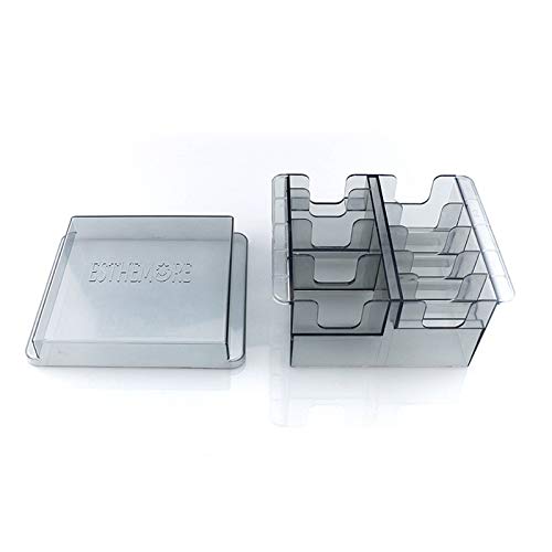 8Pcs Hair Clipper Trimmer Guide Comb Set with Grid Base Storage Box - Professional Barber Tools for Precise Hair Cutting & Styling at Home or Salon