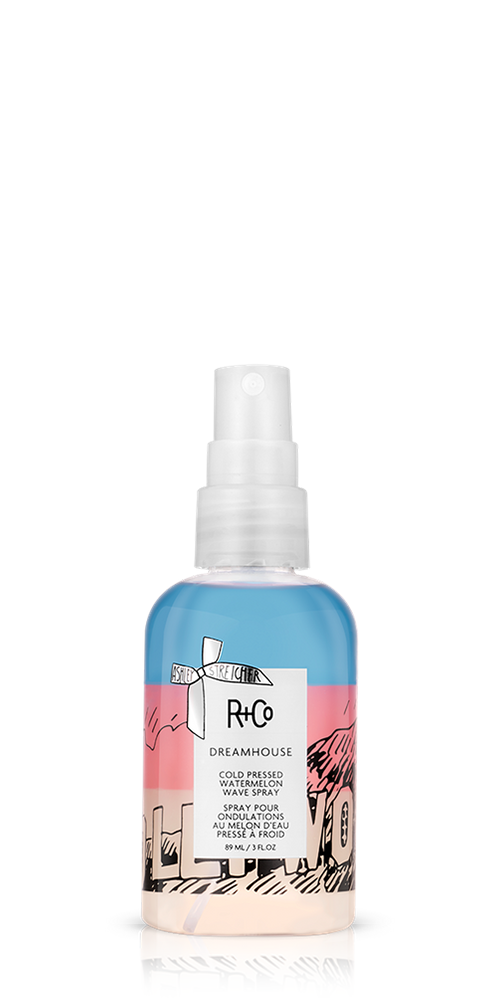 Dreamhouse Cold Pressed Watermelon Wave Spray for Natural Beachy Hair - Hydrating & Defining Sea Salt Spray for Wavy & Curly Hair, Perfect for Summer Beach Days & Boho Styling