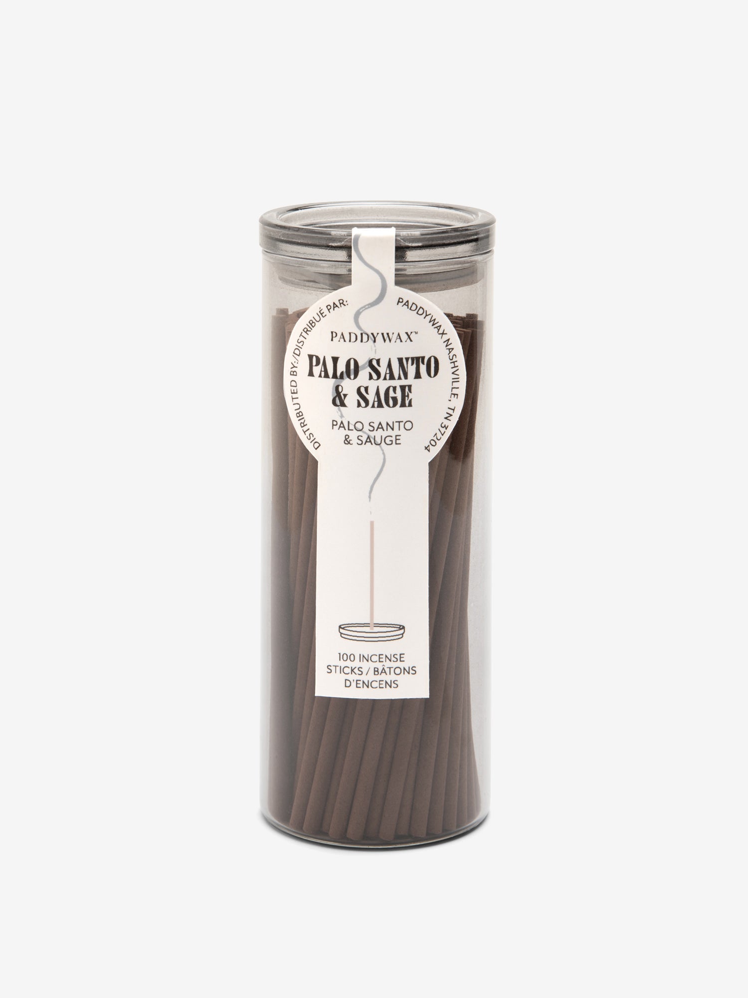 Paddywax Haze Incense Sticks - Palo Santo & Sage Scented Aromatherapy for Relaxation, Meditation & Home Fragrance