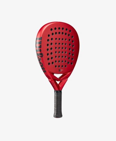 Wilson Bela ELITE V2 Padel Racket - Professional Carbon Fiber Paddle Tennis Racket for Advanced Players (Red/Black) - Perfect for Competitive Padel Matches & Training Sessions