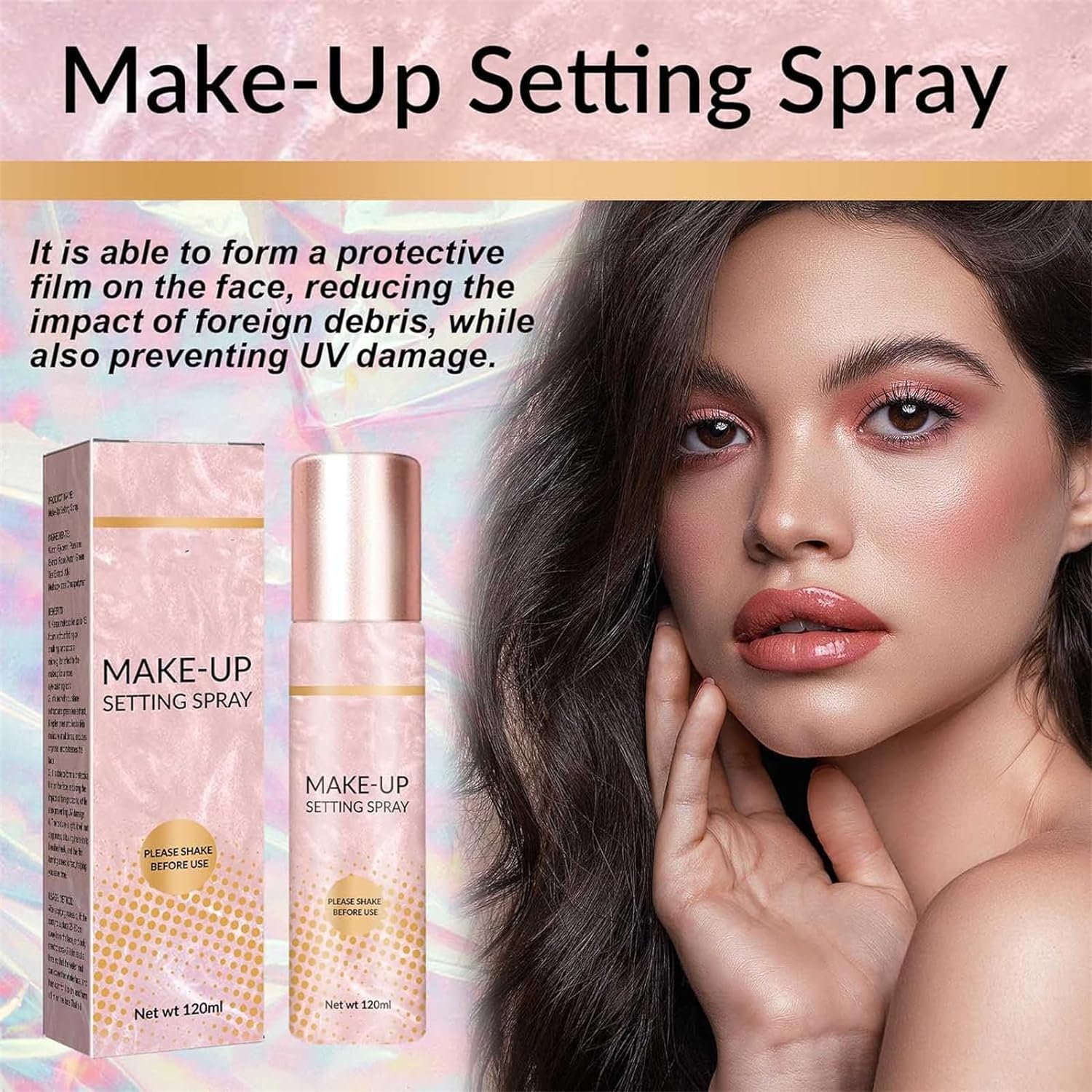 GeRRiT 2024 New Glamstay+ Makeup Setting Spray - Matte Finish, Long-Lasting & Hydrating Makeup Fixer for All Skin Types | Natural Look | Perfect for Daily Wear, Weddings & Photo Shoots