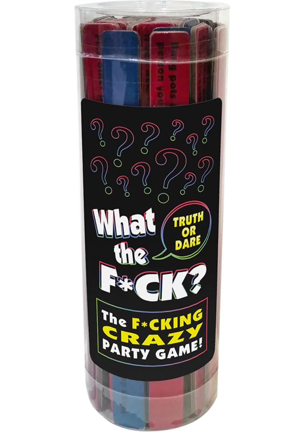 Kheper Games What The F*ck? Party Game - Hilarious Truth or Dare Card Game for Adults, Perfect for Game Nights, Bachelorette Parties & Drinking Games