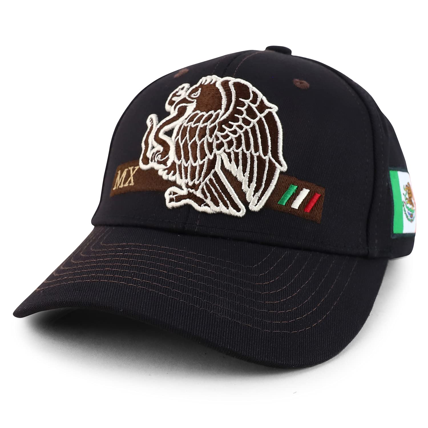 Michoacan Independence Eagle Adjustable Baseball Cap - Trendy Mexican Pride Hat for Men & Women - Perfect for Sports, Outdoor Activities & Patriotic Events