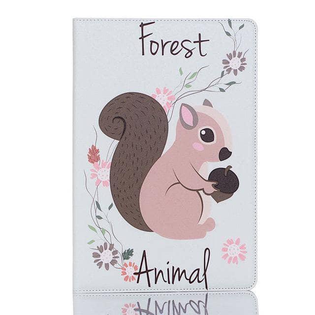 Samsung Galaxy Tab A 10.1 (2019) T510/T515 SM-T510 Tablet with PU Leather Animal Print Flip Stand Case - Perfect for Work, Study & Entertainment
