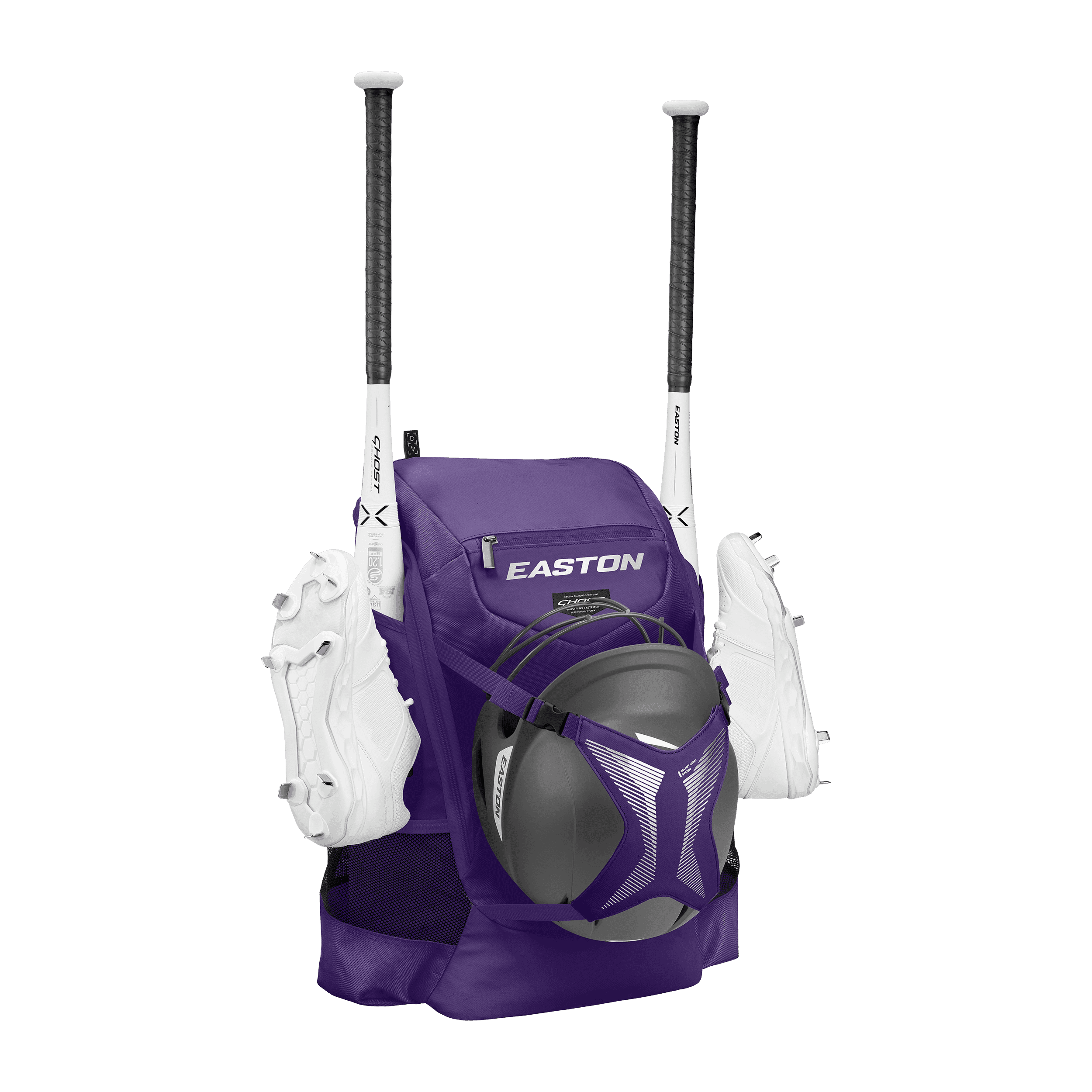 Easton Ghost NX Fastpitch Softball Bat Bag - Lightweight Durable Backpack for Baseball & Softball Equipment - Perfect for Games, Practice & Travel