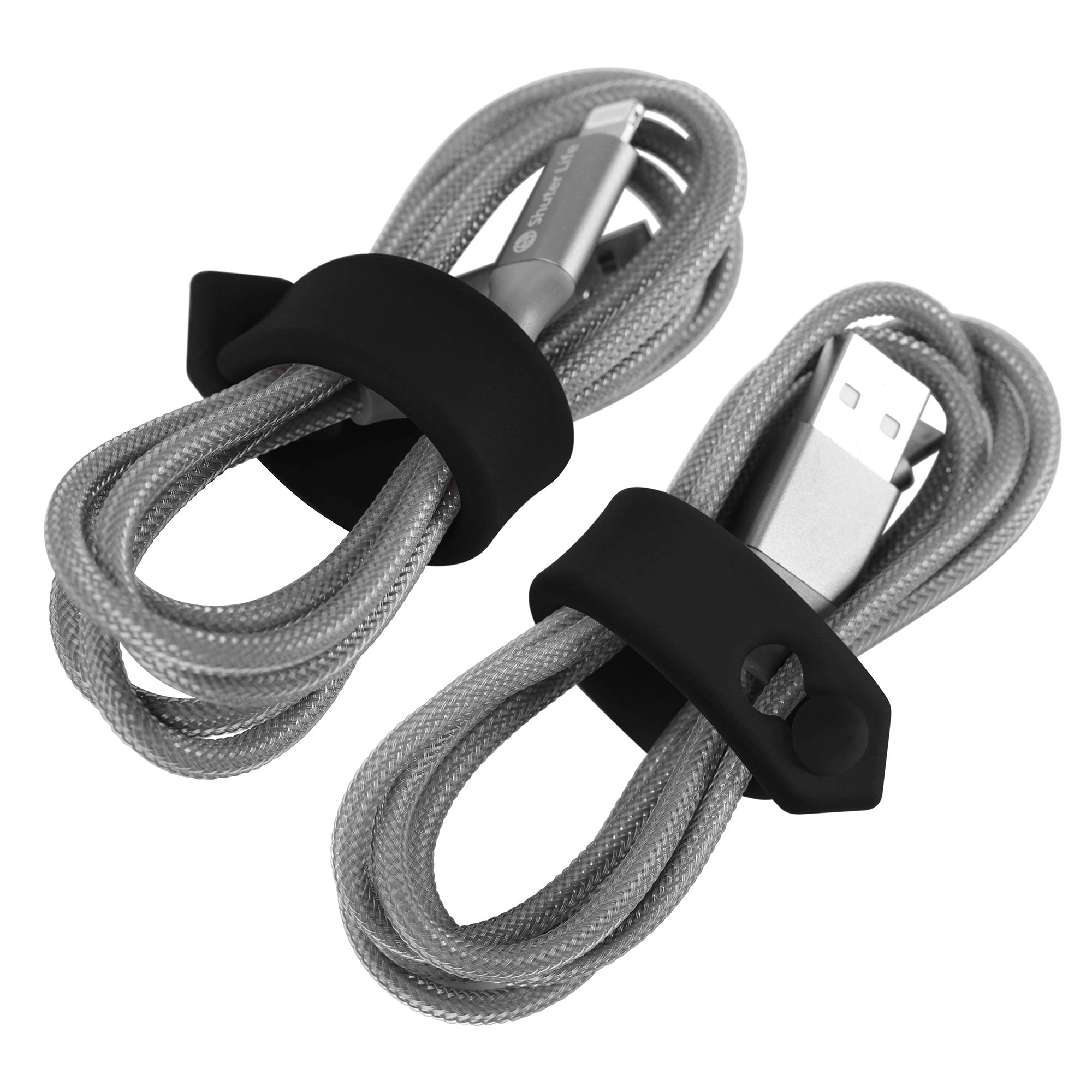 Reusable Cable Straps & Cord Organizer for Earbuds, Headphones, Earphones - Perfect for Travel, Office, and Home Use