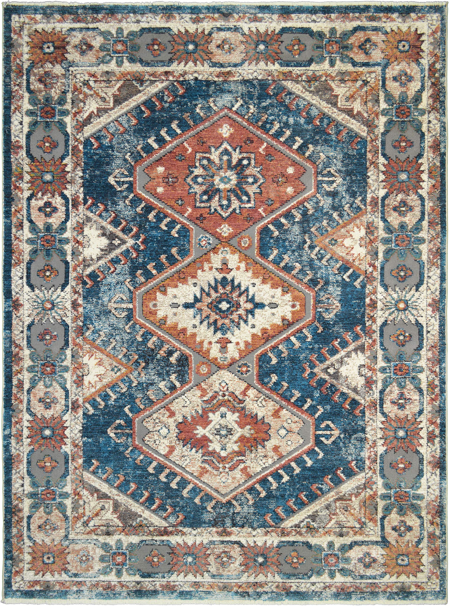 Mayberry Sahara Blue Area Rug 2'1