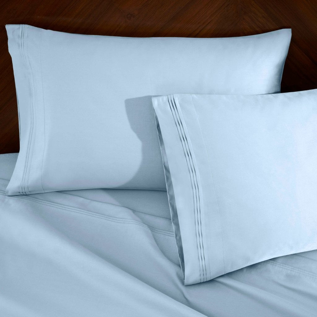 Premium 1000 Thread Count Egyptian Cotton Sheet Set - Eco-Friendly, Breathable & Hypoallergenic - Perfect for Luxury Bedding & Hot Sleepers