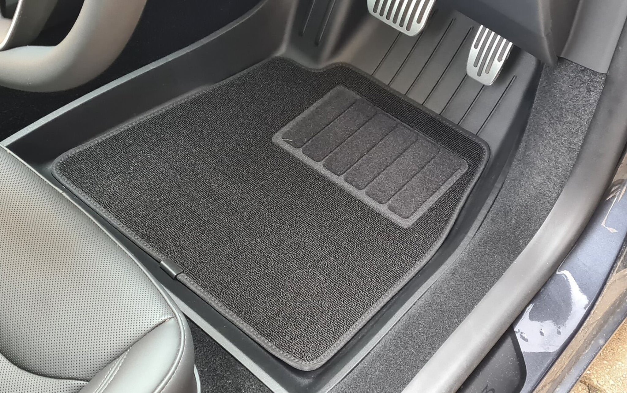 Premium Right Hand Drive Floor Mats for Tesla Model 3 & Model 3 Highland (2017-2024) - All-Weather Protection & Custom Fit - Perfect for Daily Commuting & Road Trips