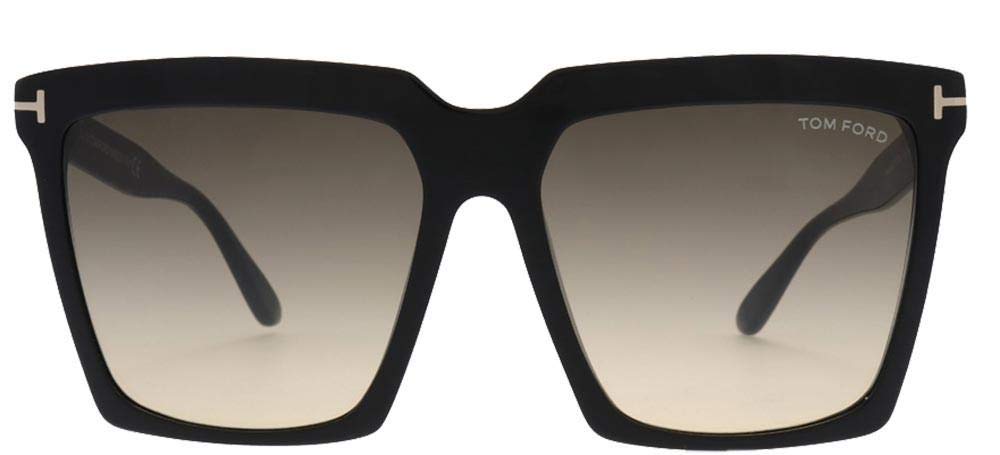 Tom Ford Women's 58mm Polarized Sunglasses UV400 Protection - Stylish Oversized Square Frame for Women, Perfect for Beach, Driving & Outdoor Activities