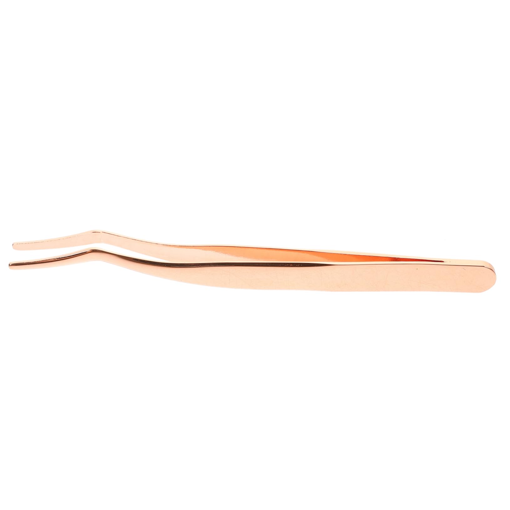 Minkissy Rose Gold Stainless Steel Eyelash Extension Tweezers Set - Professional Lash Applicator Tool for False Eyelashes, Precision Tweezers for Women - Perfect for Salon, Home Use & DIY Lash Extensions