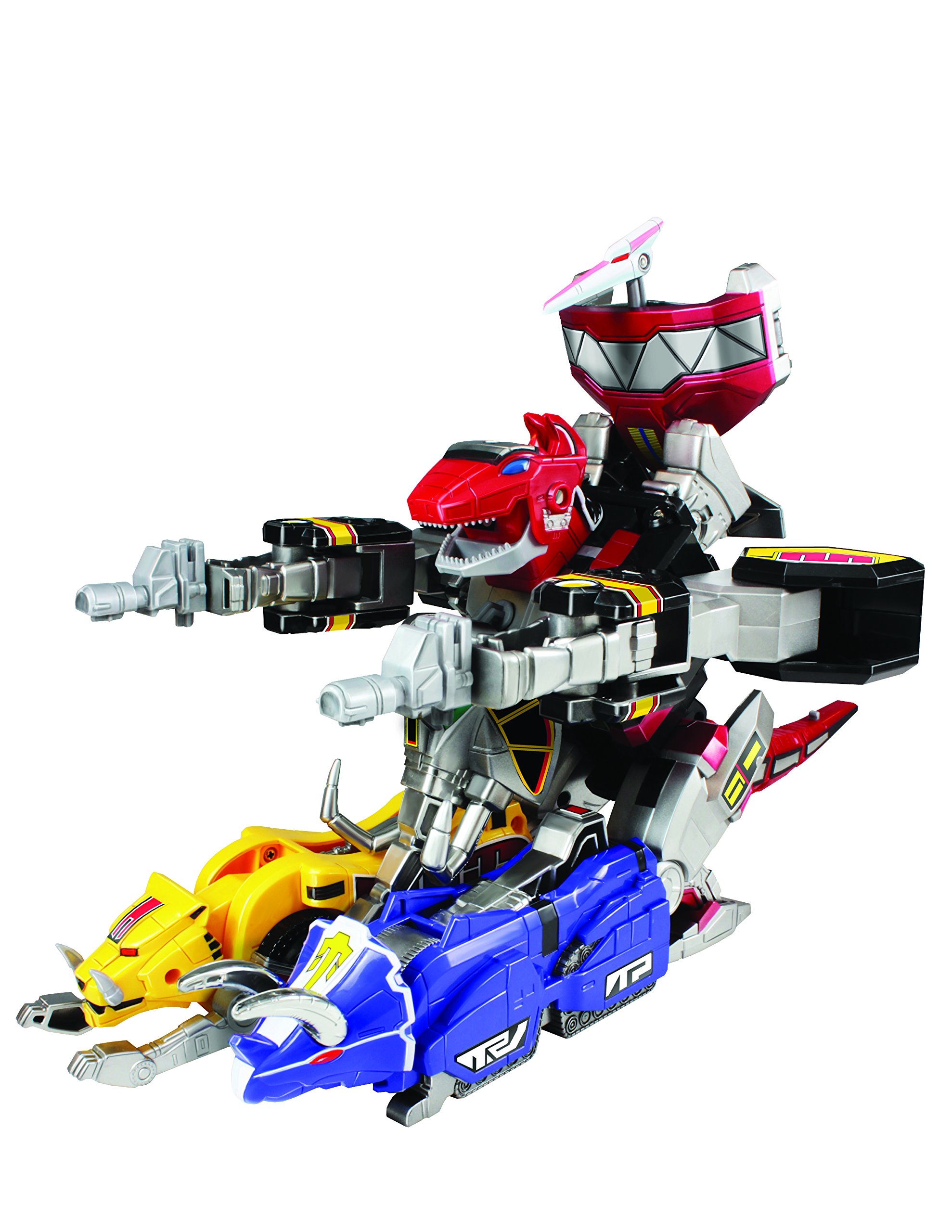 Power Rangers Legacy Megazord Action Figure - Collectible Toy for Kids & Adults - Perfect for Display, Play & Gifts - Dino Thunder Megazord Transforming Robot
