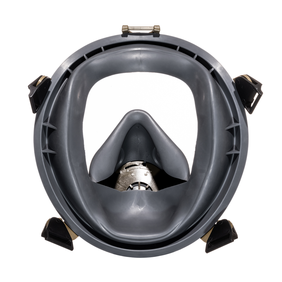 Mira Safety CM I01 Lightweight Full Face Respirator Mask - NIOSH Certified for Chemical, Biological & Industrial Protection - Ideal for Emergency Preparedness, DIY Projects & Workplace Safety
