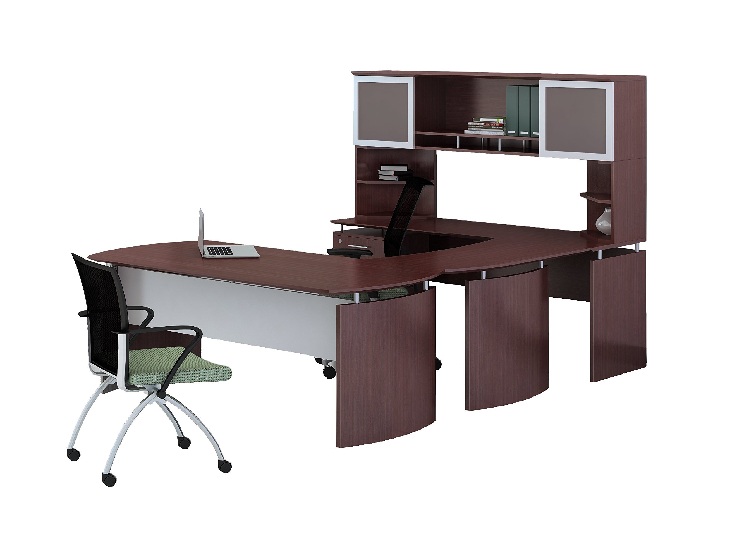Mayline Medina Series Suite #33 Desk - Modern Office Desk with Durable Construction for Home & Business Workspaces | Perfect for Home Offices, Corporate Environments & Study Rooms
