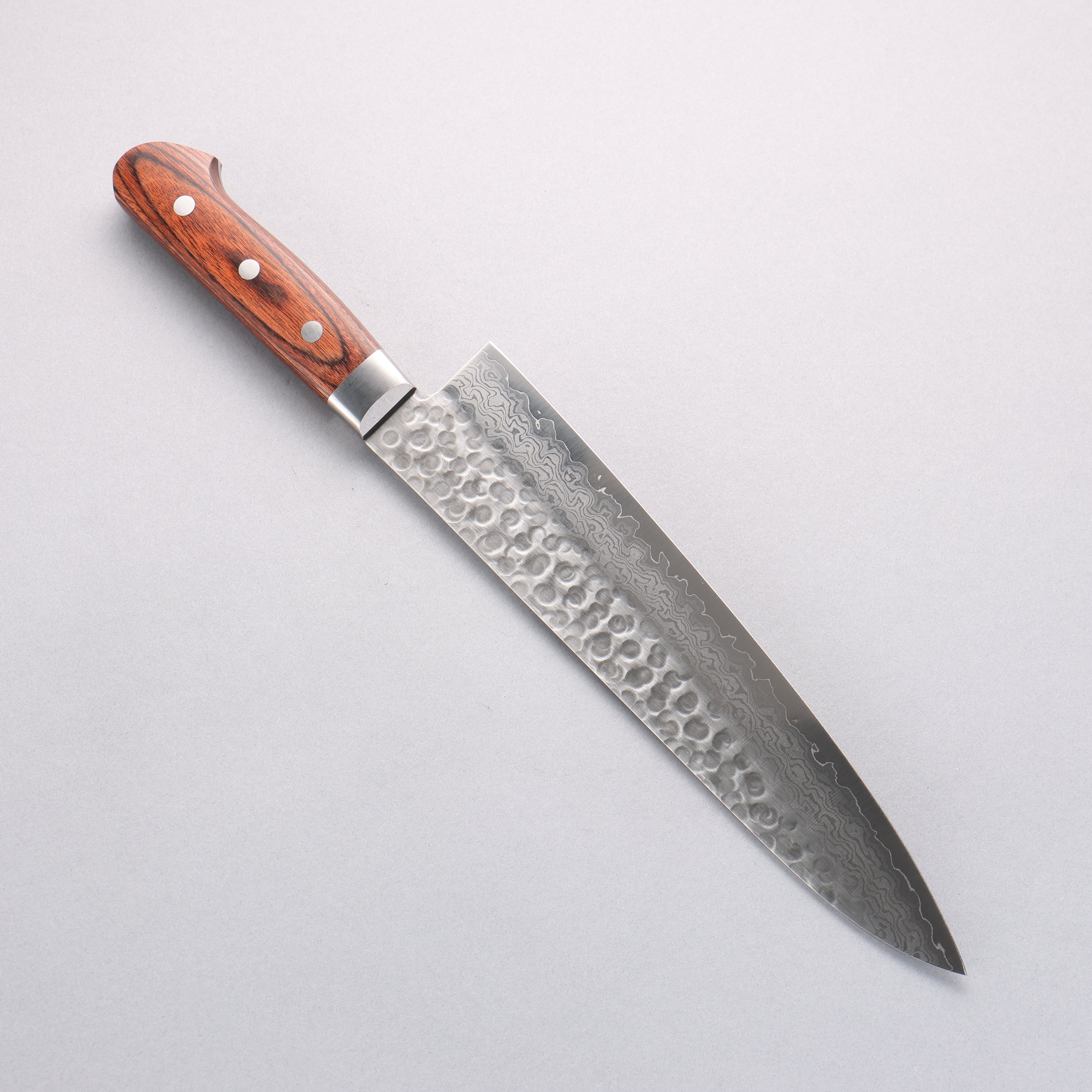 Premium Seisuke VG10 17-Layer Damascus Gyuto Chef Knife 240mm - Japanese High-Carbon Stainless Steel Blade with Mahogany Handle - Perfect for Sushi, Meat Slicing & Professional Kitchen Use