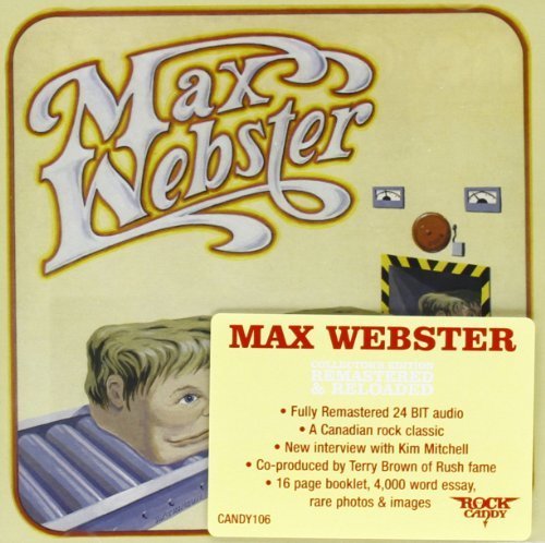 Max Webster by ROCK CANDY - Vintage Rock Band T-Shirt | Classic 70s Music Merchandise | Perfect for Concerts, Gifts & Rock Fans