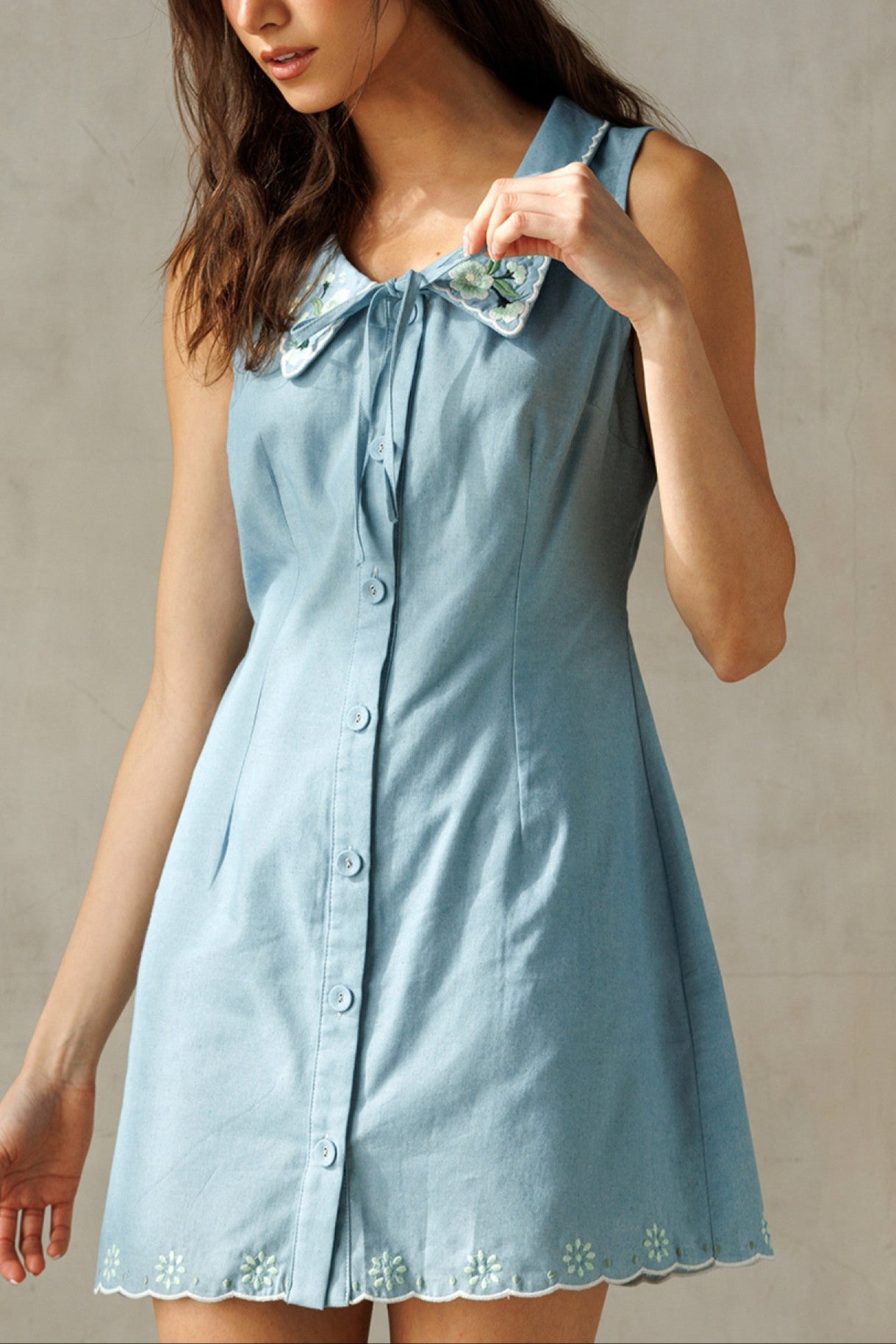 Wendy Darling Mini Dress - Elegant Floral Summer Dress for Women | Perfect for Parties, Dates & Casual Wear