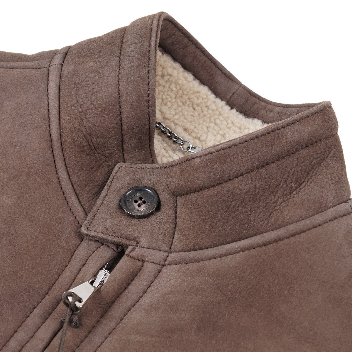 Premium Shearling Leather Bomber Jacket for Men - Warm Winter Aviator Coat with Soft Fleece Lining | Perfect for Cold Weather, Outdoor Adventures & Casual Style
