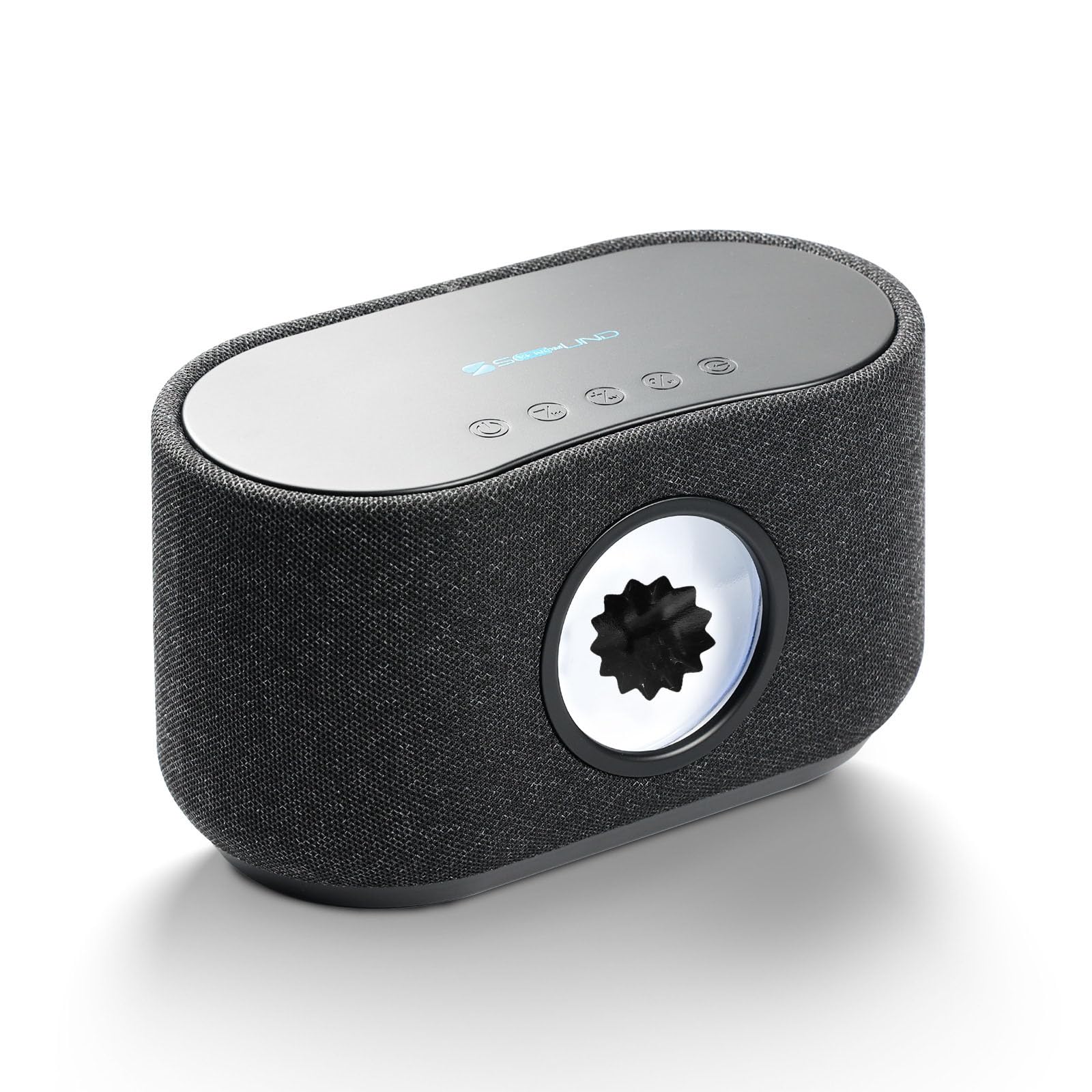 GIVOKE 15W Wireless Bluetooth Speaker with Ferrofluid Dancing Light & Phone Charger - 3 Modes Magnetic Liquid Toy, Desktop Decor for Home/Office/Party (Black) | Perfect for Music Lovers & Tech Enthusiasts