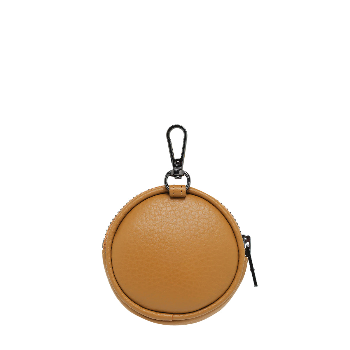 STATUS ANXIETY Go With Me Leather Zip Around Coin Pouch - Stylish Wallet for Travel, Shopping & Everyday Use