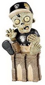 New Jersey Nets Zombie Figurine Collectible - NBA Basketball Team Logo Statue for Fans & Collectors - Perfect for Home Decor, Office Display, and Sports Memorabilia Collections